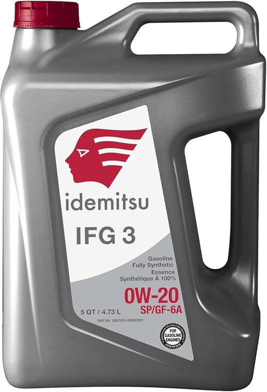 Idemitsu Full Synthetic 0W-20 Motor Oil - 5qt