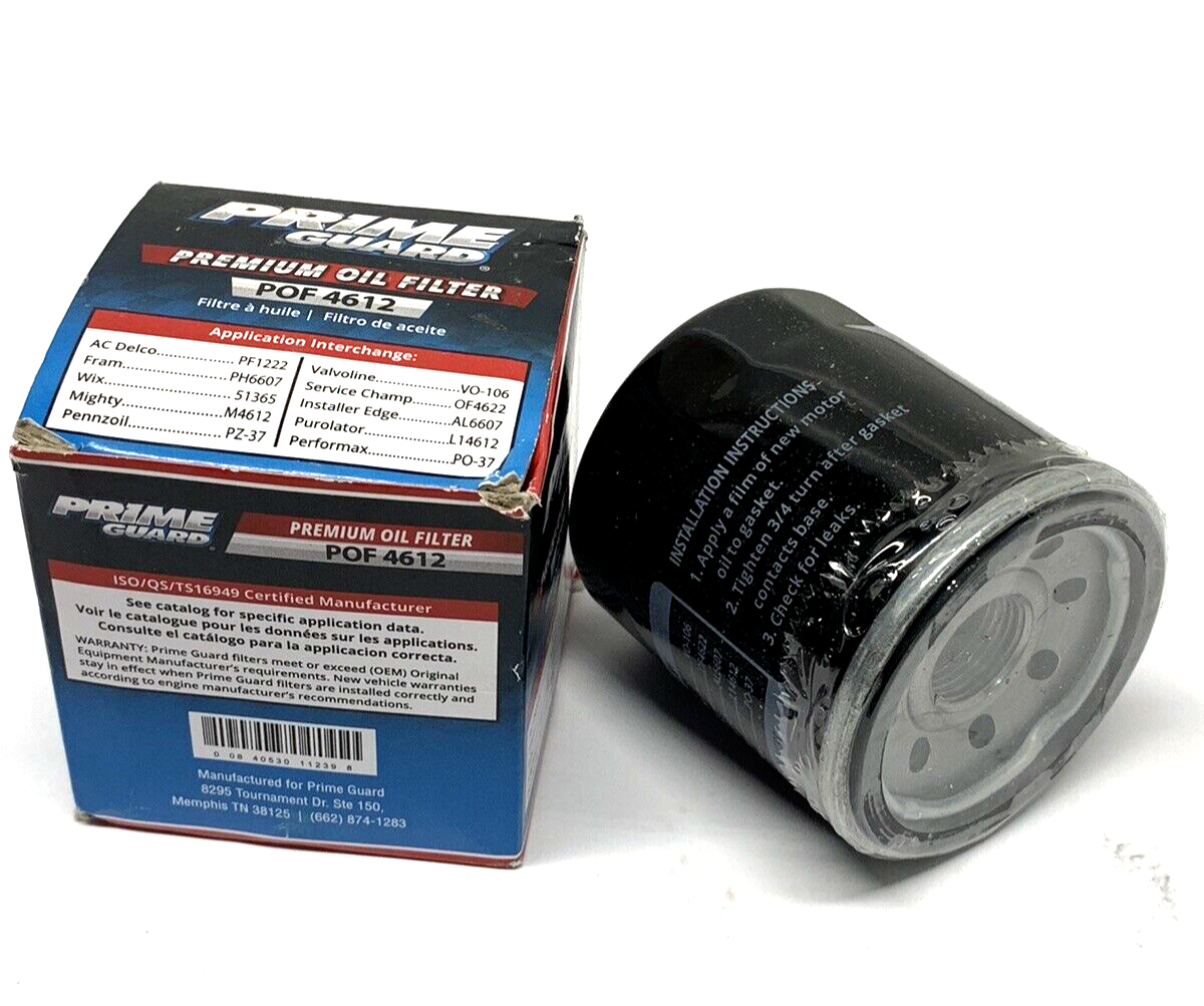 Prime Guard 4612 Oil Filter Andrew Yates Automotive